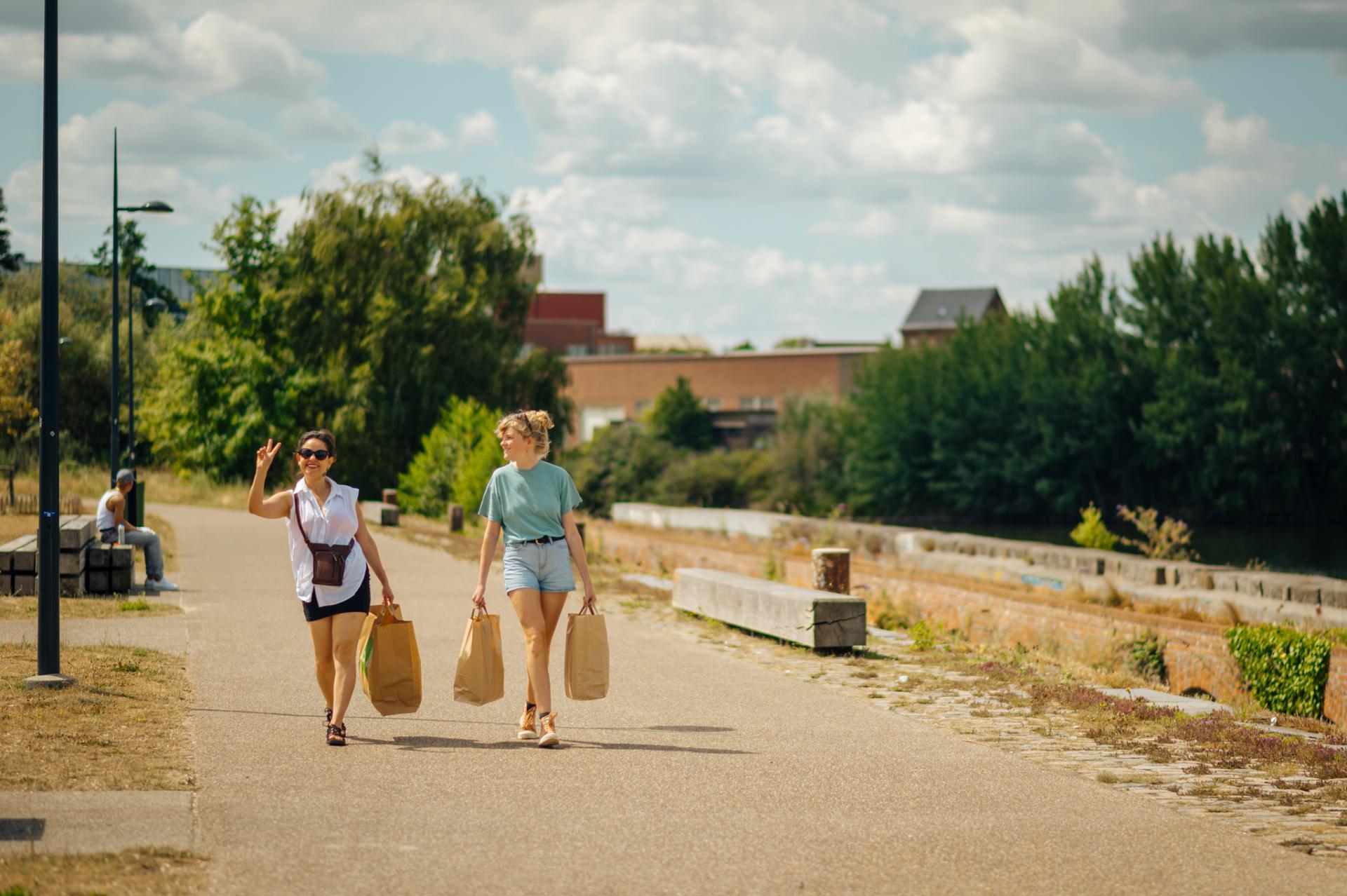 Wandelen door gent